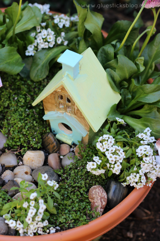 Faith, trust, and pixie dust are all you need to create a Pixie Hollow Fairy Garden. And maybe a pot, a few accessories and some flowers.