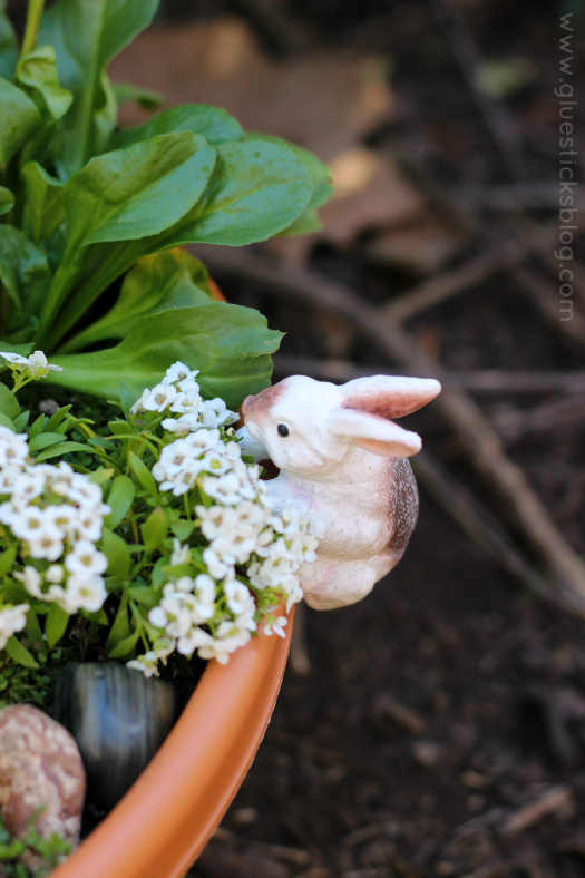 Faith, trust, and pixie dust are all you need to create a Pixie Hollow Fairy Garden. And maybe a pot, a few accessories and some flowers.