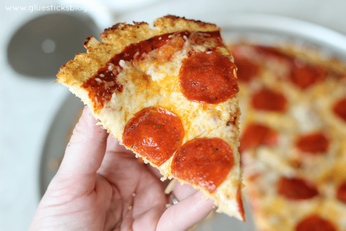 cauliflower crust pizza