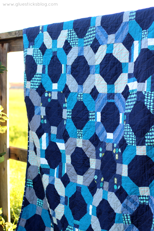 Cotton and Steel Cheerio Quilt