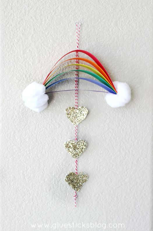 St. Patrick's Day Rainbow Craft