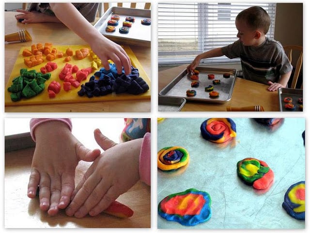 rainbow cookies for st. patrick's day