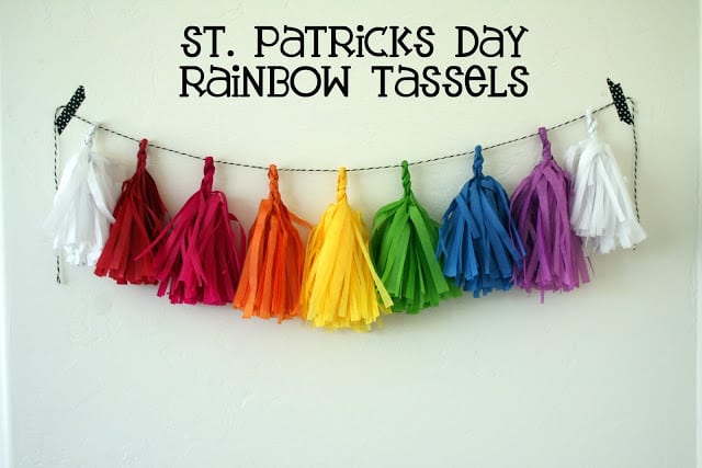 st. patrick's day rainbow craft