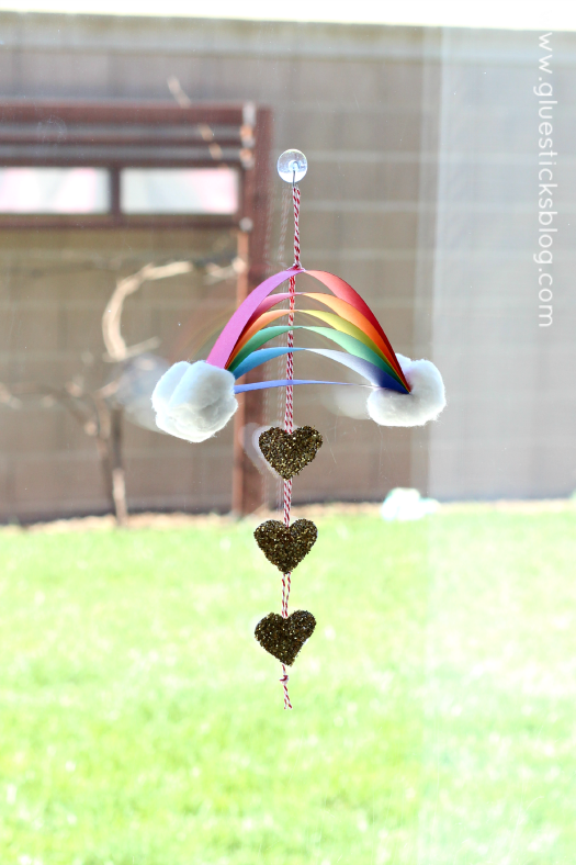 St. Patrick's Day Rainbow Craft