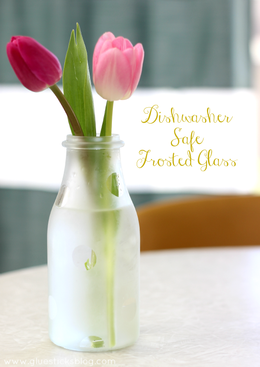 dishwasher safe frosted glass