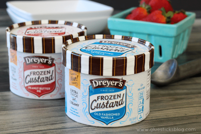 Make a decadent dessert in just minutes using frozen custard and pre-made chocolate cups!