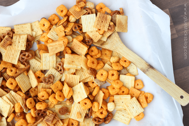 easy cheez it mix