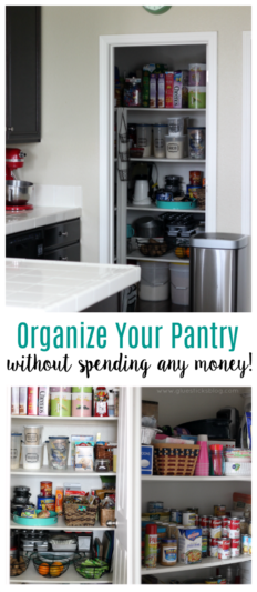 How to Organize Your Pantry Without Spending Any Money - Gluesticks Blog