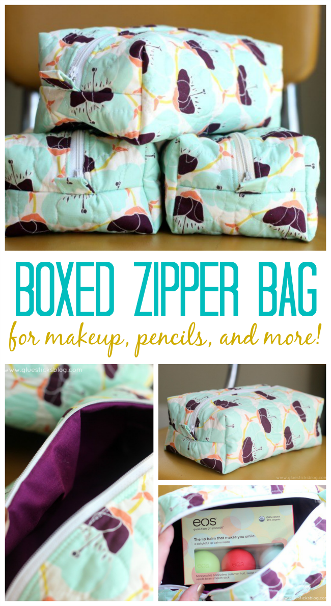 Zipper Pouch Tutorial for Makeup, School Supplies, and More!