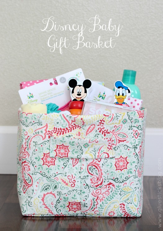 Disney Baby Fabric Gift Basket