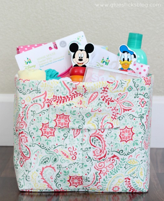 Disney Baby Fabric Gift Basket