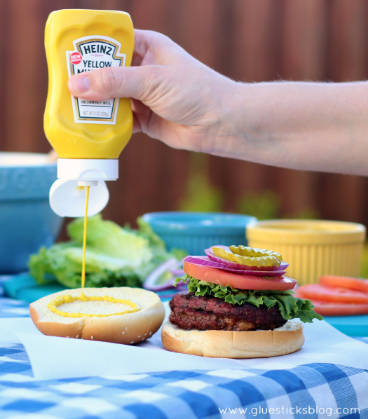 Stuffed Bacon and Cheddar Burgers