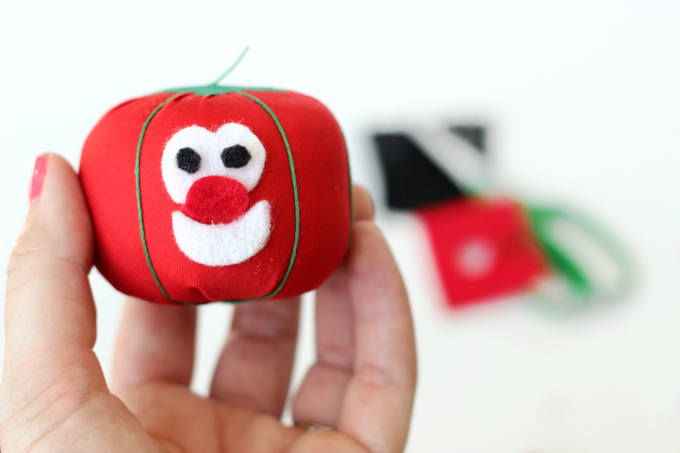 No Sew Bob the Tomato Toy