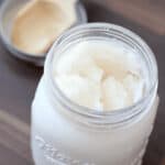 Jar or sugar scrub.