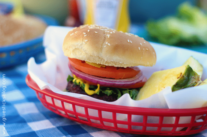 Stuffed Bacon and Cheddar Burgers