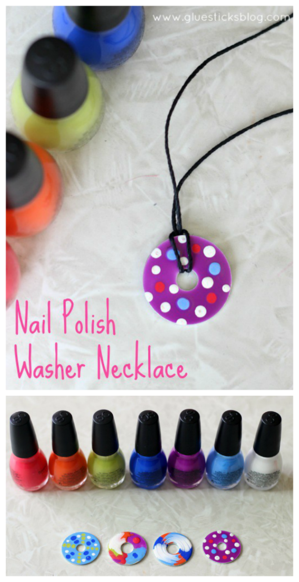 Washer hot sale necklace diy