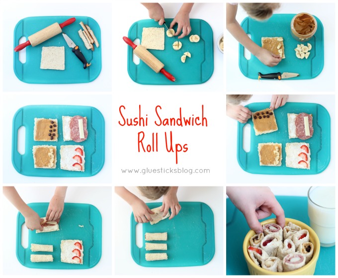 Easy Sandwich Sushi Rolls Recipe