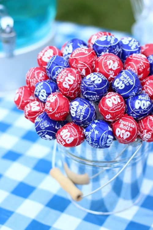 Make a Lollipop Topiary as a Centerpiece for Your Next Party!