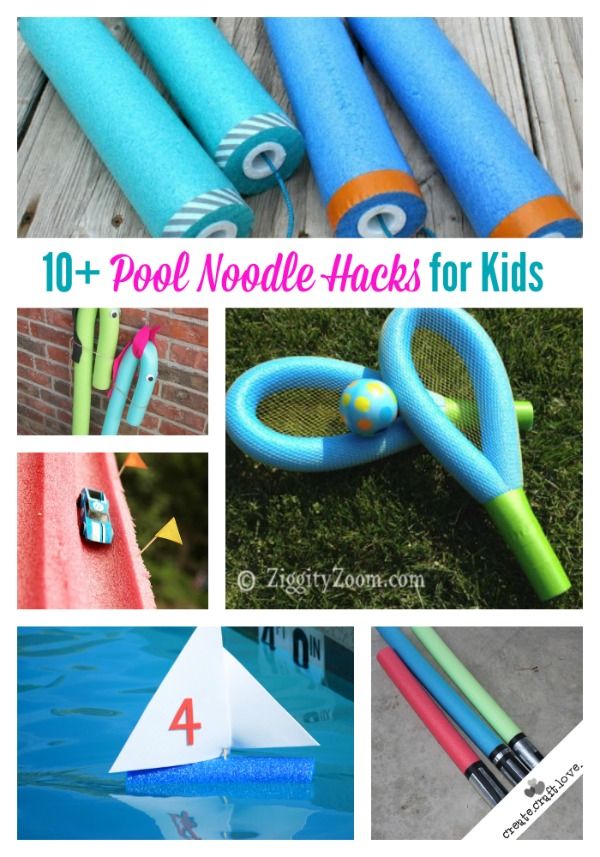 Pool Noodle Hacks for Kids
