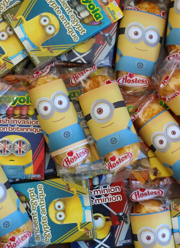 Printable Minion Wrappers