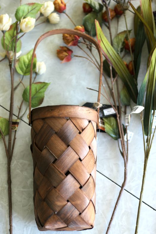 supplies for a front door flower basket