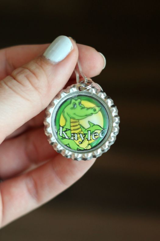 Bottle Cap Zipper Pull 