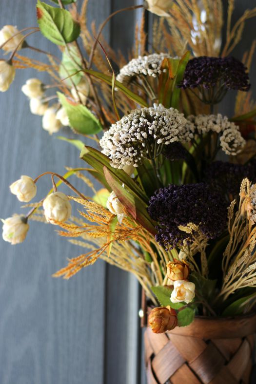 front door flower basket