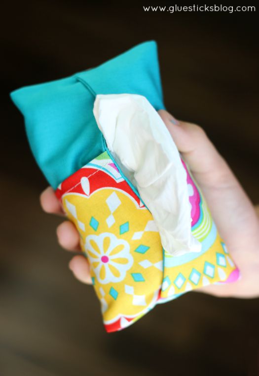 Double Sided Tissue Pouch Tutorial