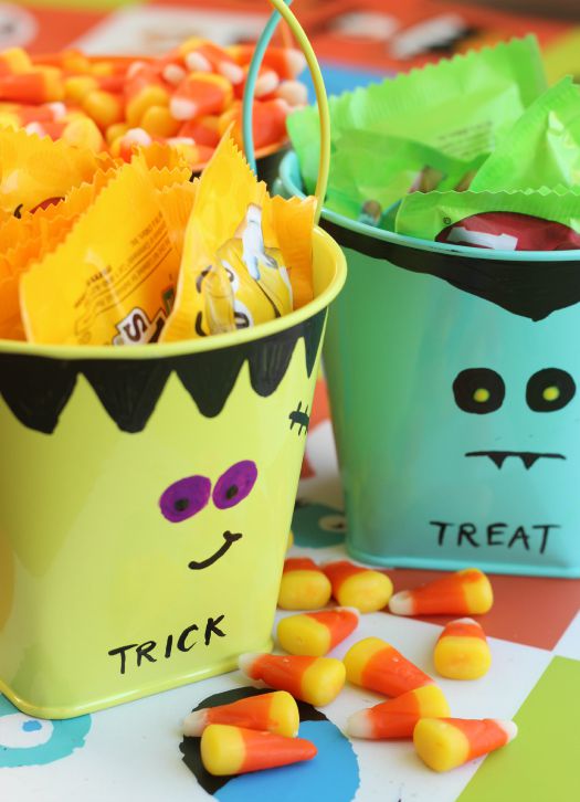 Halloween Treat Buckets