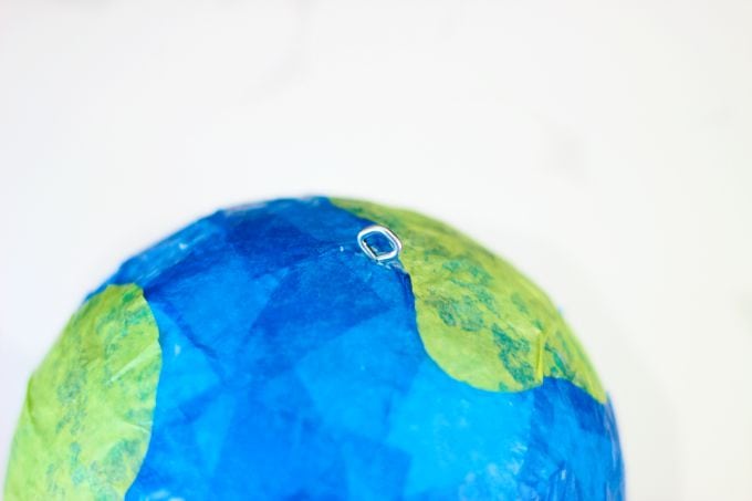 DIY Tissue Paper Globe Craft for Earth Day or Solar System - Gluesticks Blog