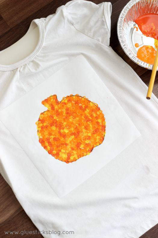 Pencil Eraser Painted T-Shirt