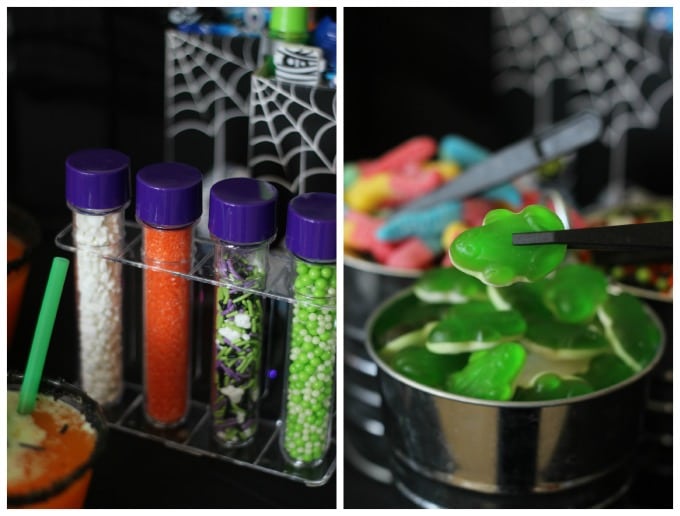 Come in if you dare! This Halloween mad scientist party is bubbling over with spooky concoctions, eye popping decor, and tons of fun! 