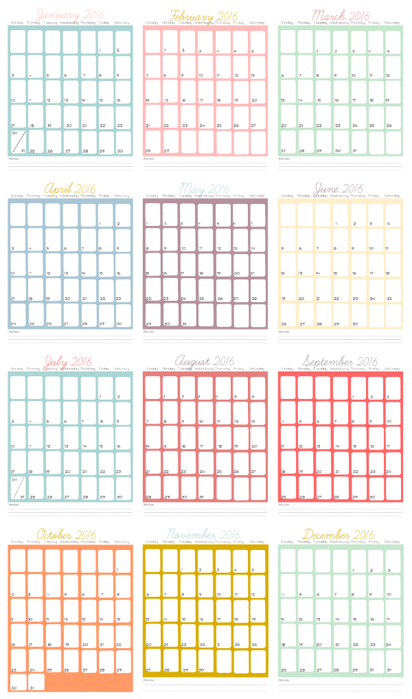 Printable Planner Pages to Print and Use In a 3 Ring Binder