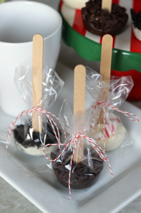 hot chocolate sticks wrapped