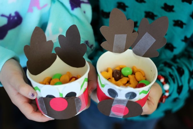 Rudolph Snack Cups