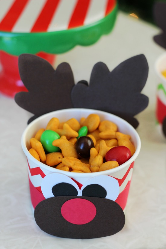 Rudolph Snack Cups