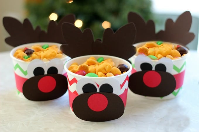 Rudolph Snack Cups
