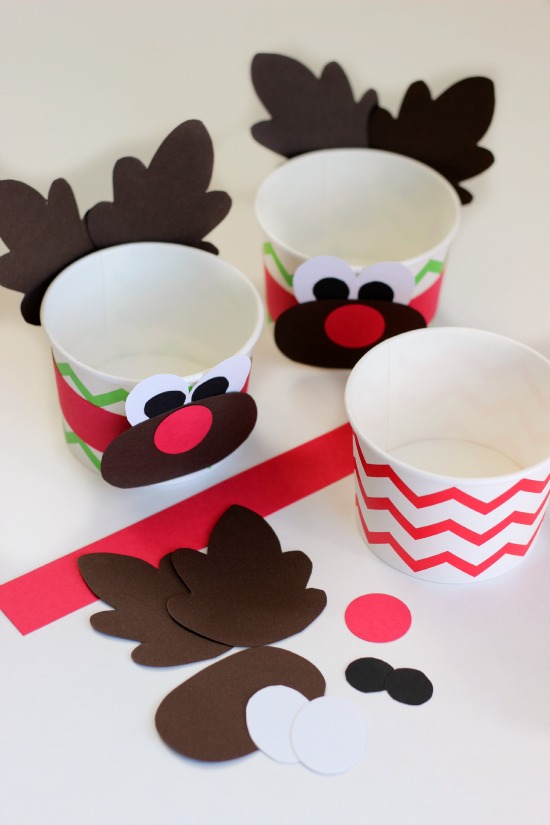 Cute Reindeer Cup Craft