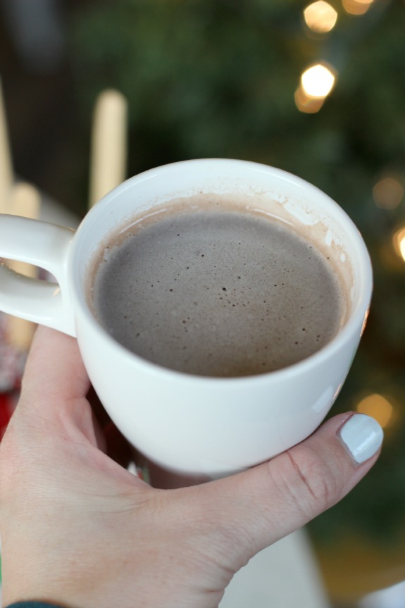mug of hot chocolate