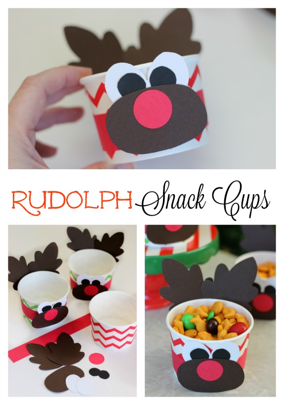 Quick & Cute Rudolph Pudding Cups Christmas Treat