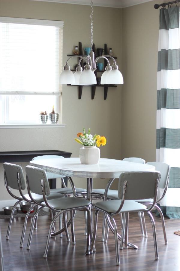 How to reupholster vintage diner chairs, step by step! A labor of love and a simple way to preserve this 60-year-old family heirloom.