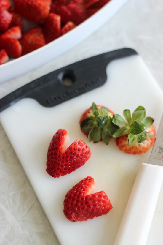 How to Make Heart Strawberries for Valentine's Day - Gluesticks Blog