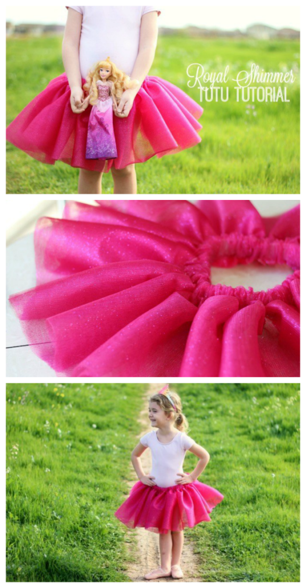 Royal Shimmer Tutu Tutorial - Gluesticks Blog