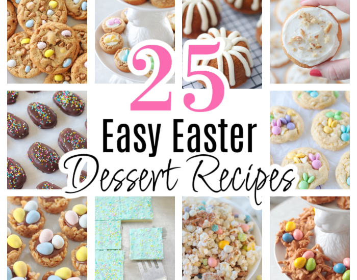 25 easy easter dessert recipes
