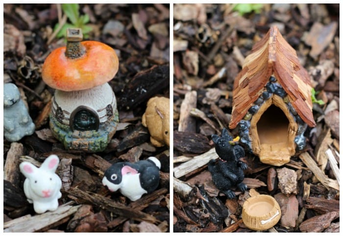 Mini flower gardens are a great spring planting project for kids! Customize them to represent their favorite animals or hobbies with these darling fairy garden accessories! 