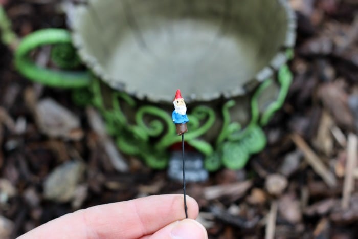 A whimsical fairy garden that will fit in the palm of your hand. This teacup fairy garden adds the perfect amount of magic to any windowsill or shelf!