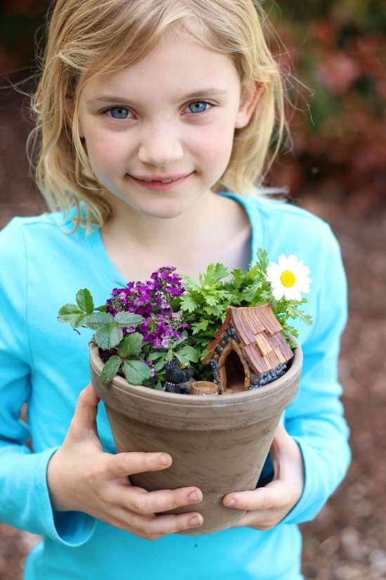 Whimsical Mini Flower Gardens