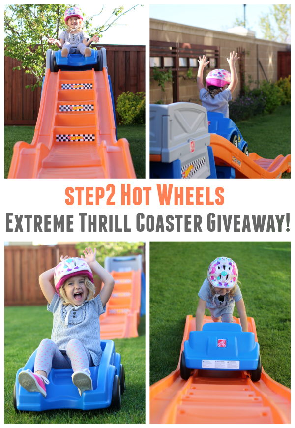 step2 hot wheels extreme thrill coaster