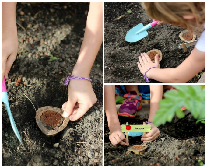 Make your own garden markers using popsicle sticks! A fun and easy gardening project for kids. What are you planting this year?