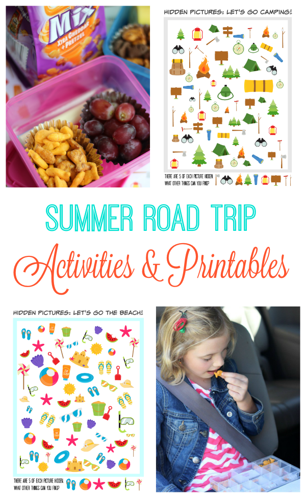 Printable Road Trip Activity Pack For Kids - PhotoJeepers